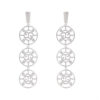 PURPOSE TRIPLE EARRINGS WITH DIAMONDS