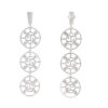 PURPOSE TRIPLE EARRINGS WITH DIAMONDS - Image 3