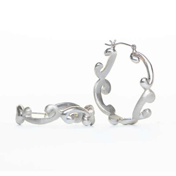 UNITY HOOP EARRINGS - Image 2