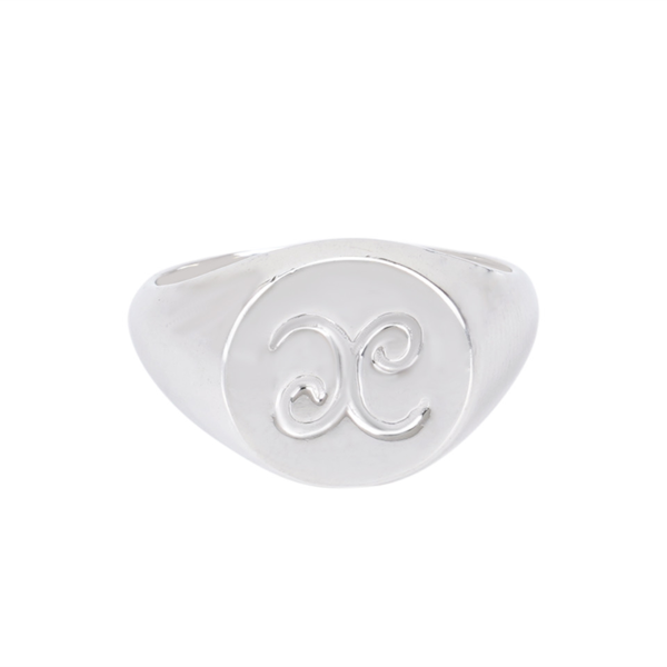 Men's Purpose Signet Ring Silver