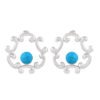 Large Earrings with Turquoise